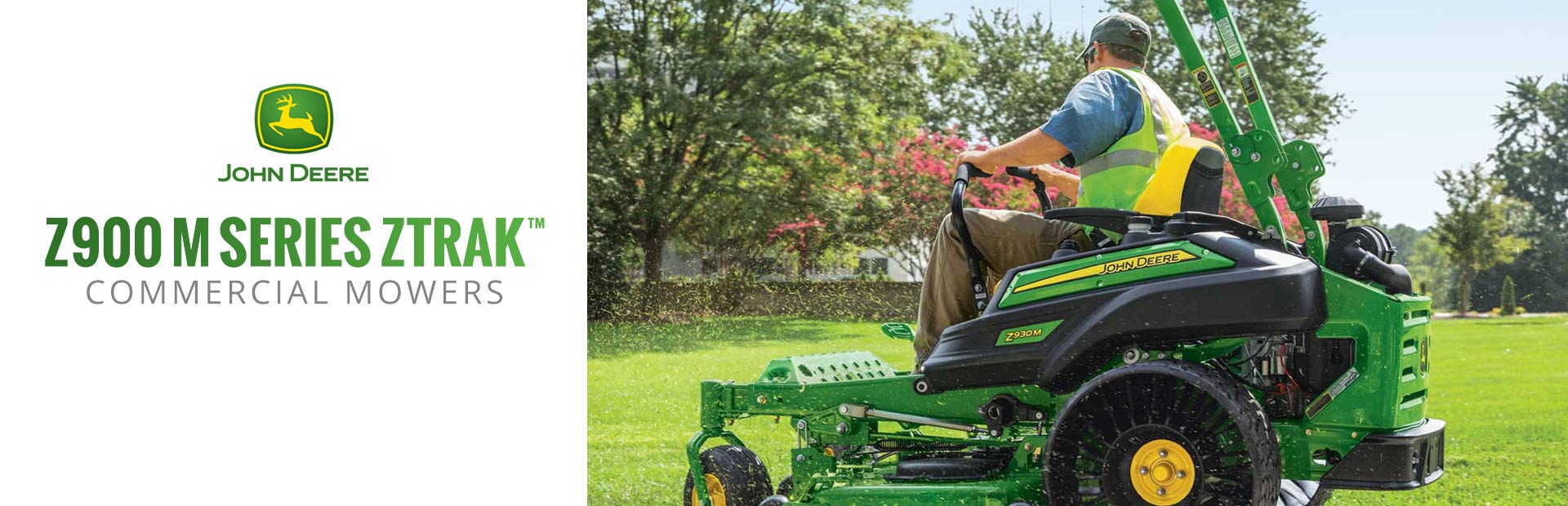 John Deere: Z900 M Series ZTrak™ Commercial Mowers